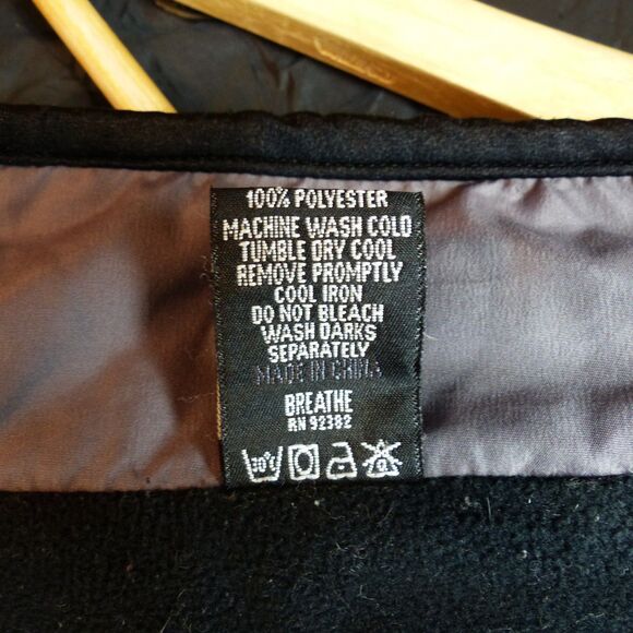 prAna Jacket Womens S Black Full Zip Fleece Line Lightweight Coat Gorpcore FLAW - Picture 9 of 15